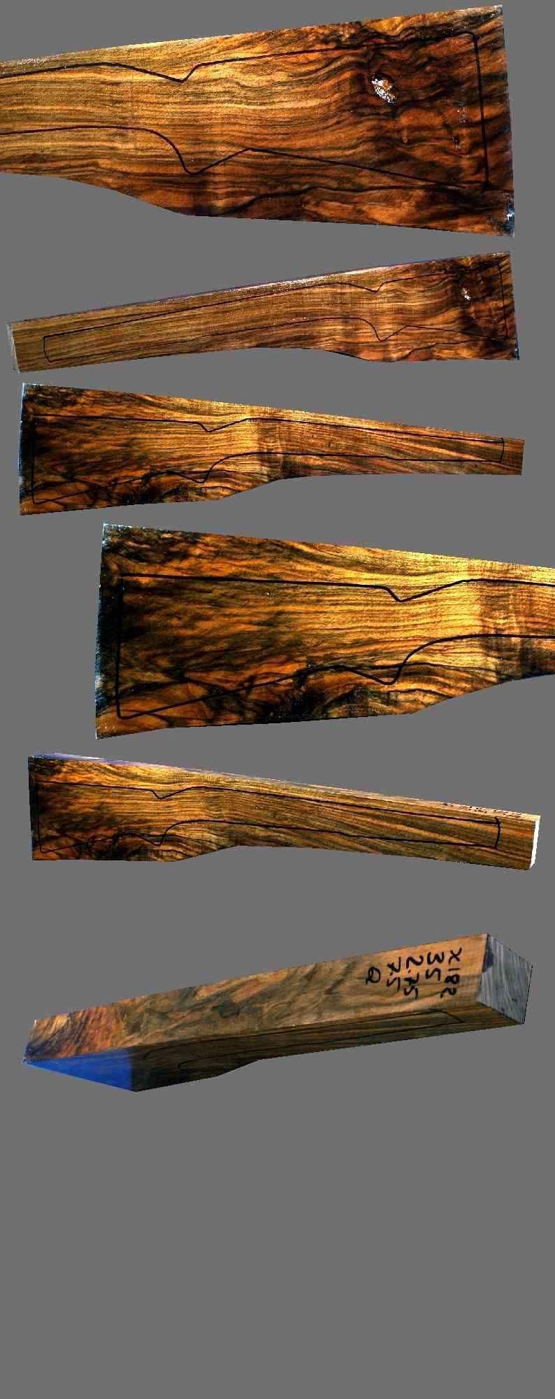 Turkish Walnut Rifle Blank (#x182)