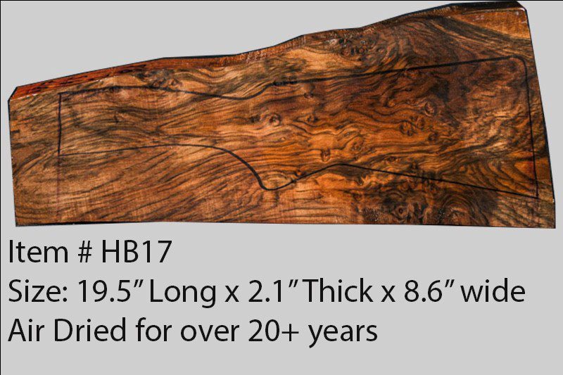 Turkish Walnut Shotgun Blank (#HB17)