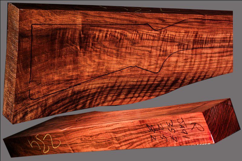 Turkish Walnut Rifle Blank (#JA91)