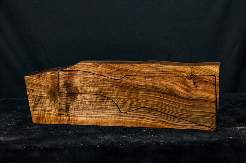 Turkish Walnut Shotgun blank (#hb83)