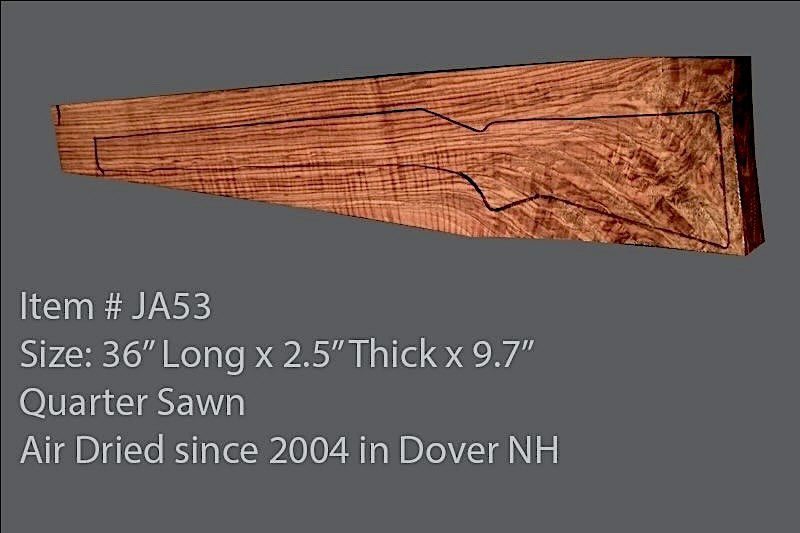 Turkish Walnut Rifle Blank (#JA53)