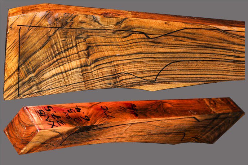 English Walnut Rifle Blank (#XA15)