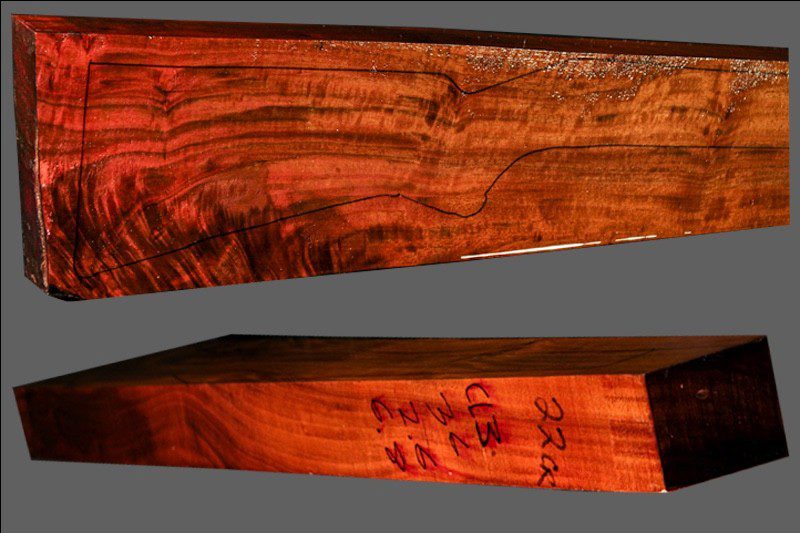 Claro Walnut Rifle Blank (#CL3)