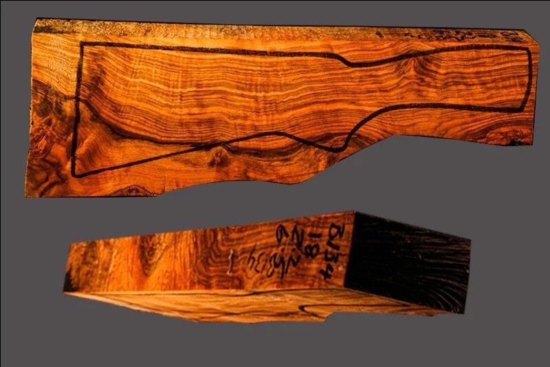 Turkish Walnut Shotgun Blank (#B134)