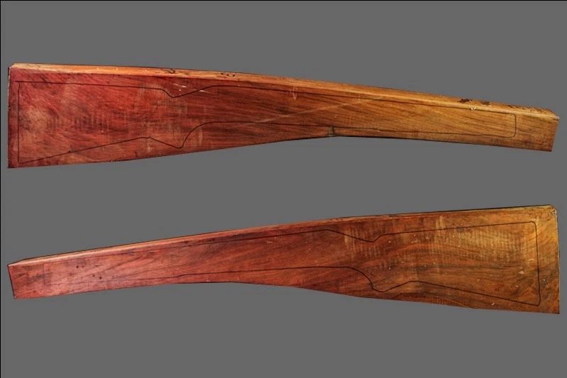 French Walnut Rifle Blank (#XA5)