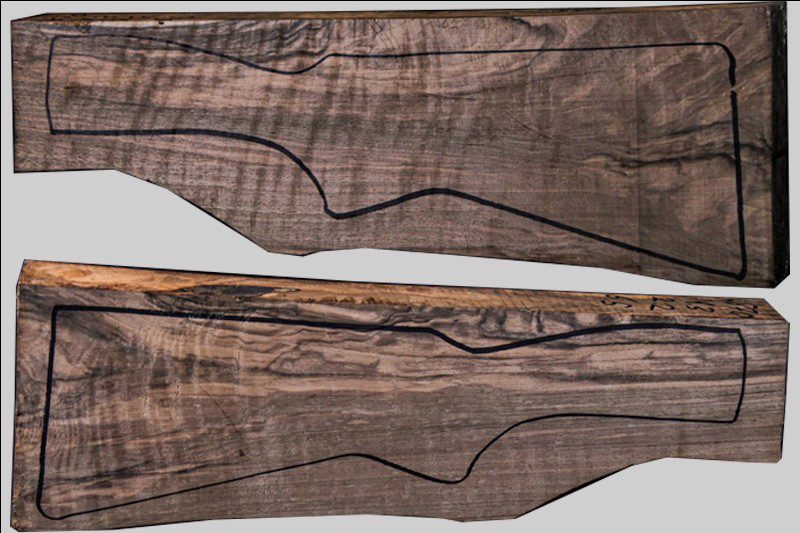 Turkish Walnut Shotgun Blank (#HB70)
