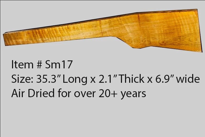 Sugar Maple Rifle Blank (#sm17)