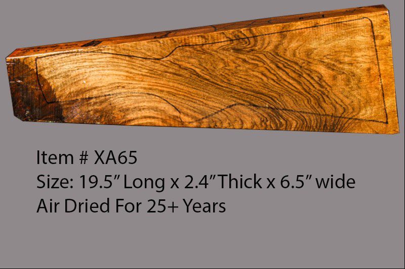 Turkish Walnut Shotgun Blank (#XA65)