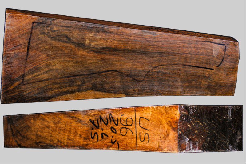 Turkish Walnut Shotgun Blank (#US96)