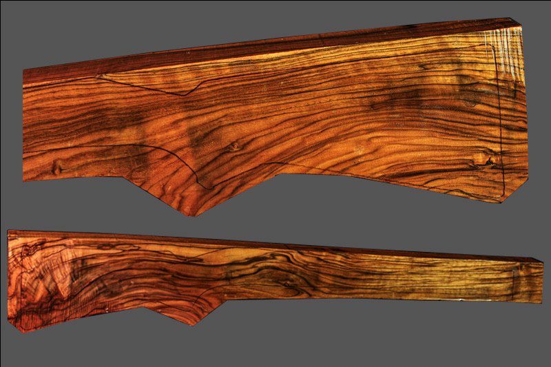 Exhibition English Walnut Rifle Blank (#XA6)