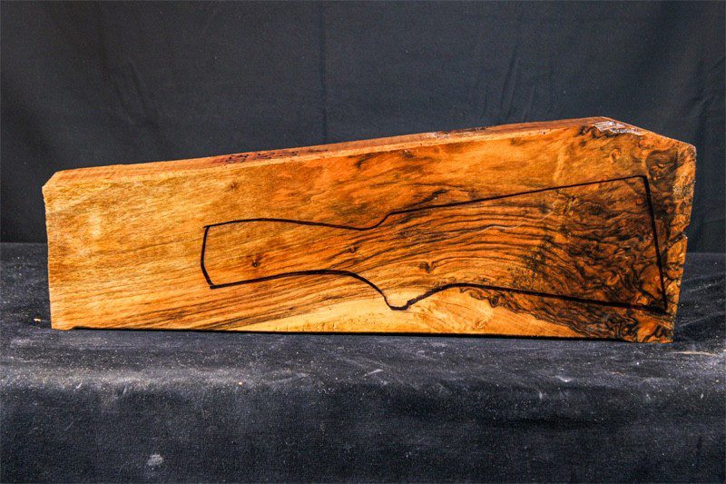 Turkish Walnut Shotgun Blank (#S356)