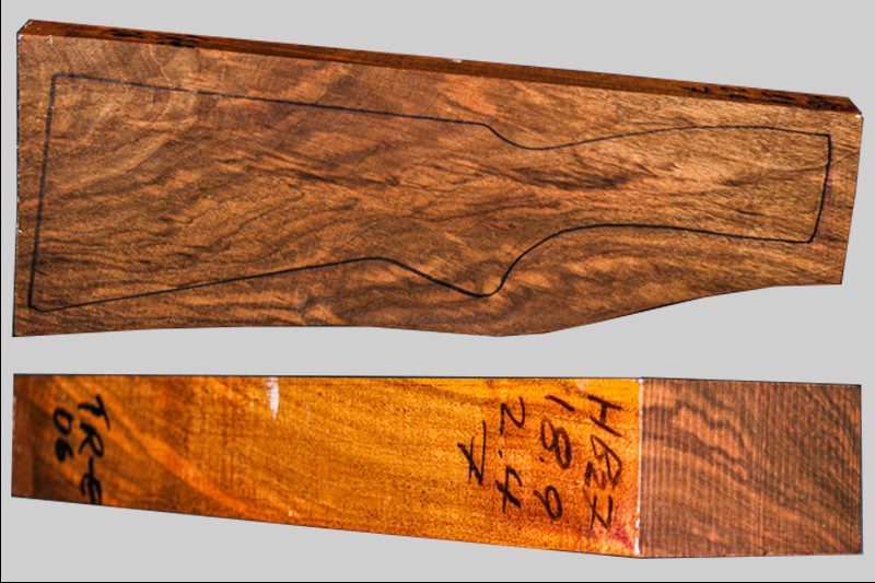 Turkish Walnut Shotgun Blank (#HB27)