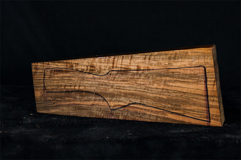 Turkish Walnut Shotgun Blank (#hb85)