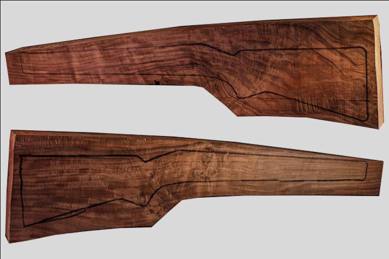 Turkish Walnut Rifle Blank (#JA40)