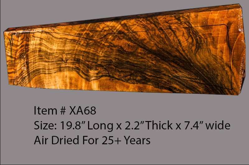 Turkish Walnut Shotgun Blank (#XA68)