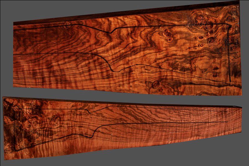 Turkish Walnut Rifle Blank (#LB6)