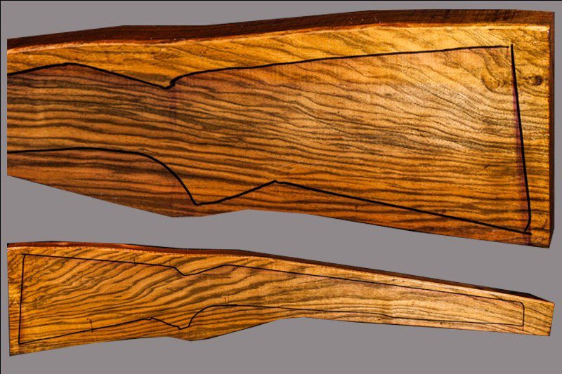 Turkish Walnut Rifle Blank (#XA29)