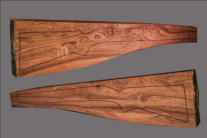 Turkish Walnut Rifle Blank (#JA84)