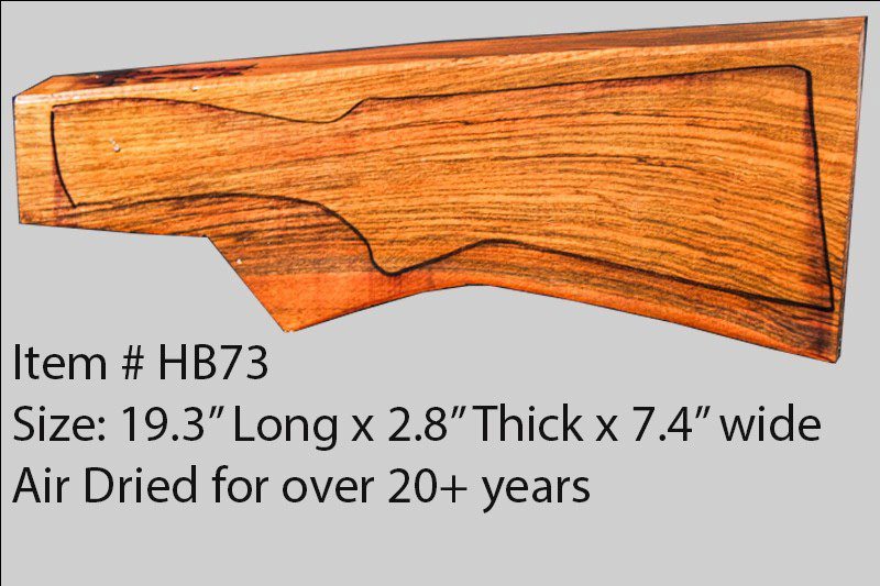 Turkish Walnut Shotgun Blank (#HB73)