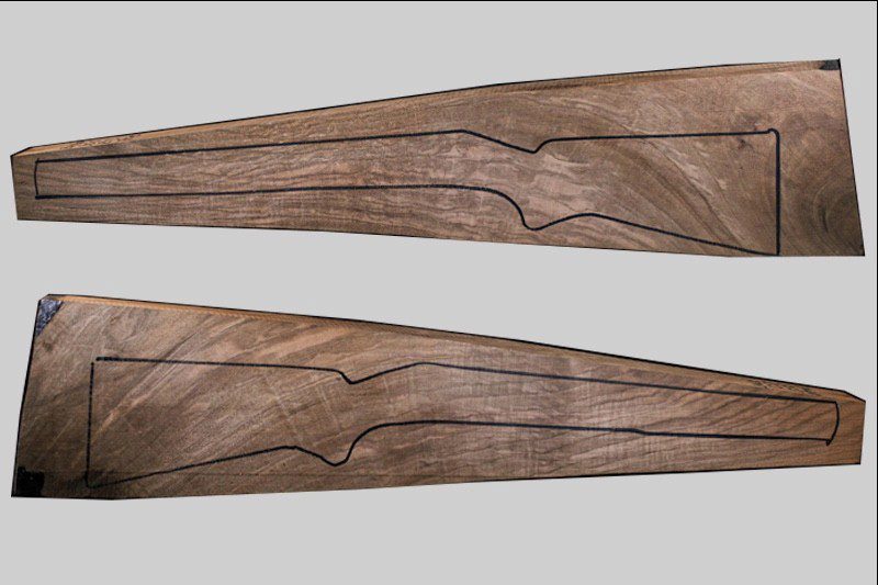 Turkish Walnut Rifle Blank (#ZA20)