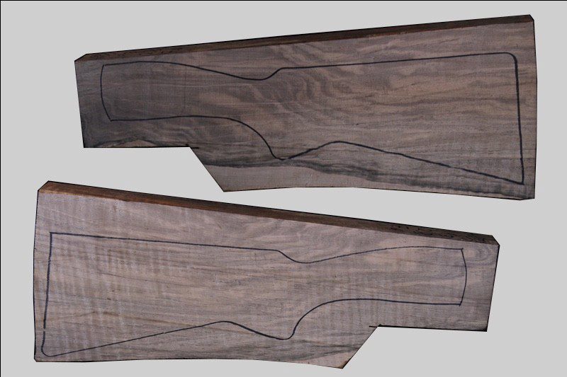 Turkish Walnut Shotgun Blank (#HB33)