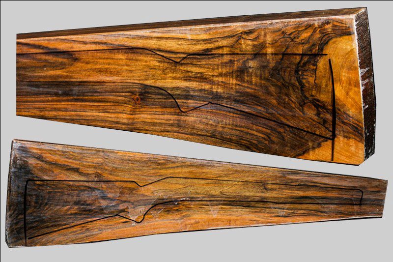 Turkish Walnut Rifle Blank (#X805)