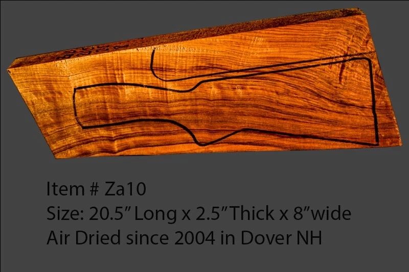 Turkish Walnut Shotgun Blank (#Za10)