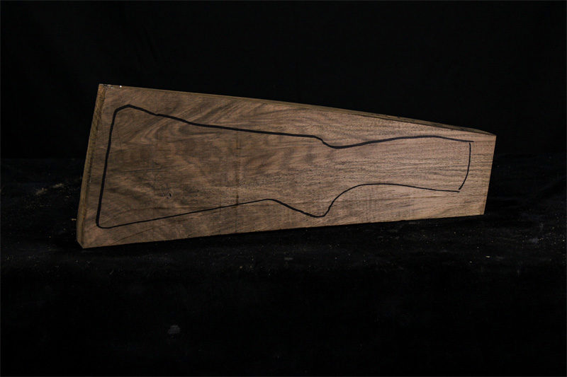 Turkish Walnut Shotgun blank (#hb94)