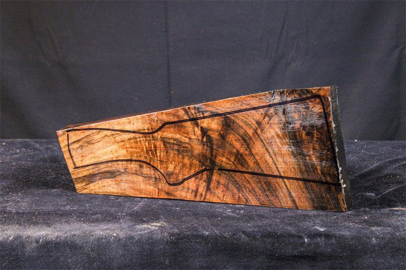 Turkish Walnut Shotgun Blank (#S371)