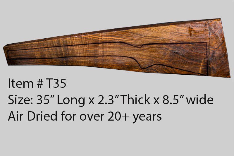 Turkish Walnut Rifle Blank (#T35)