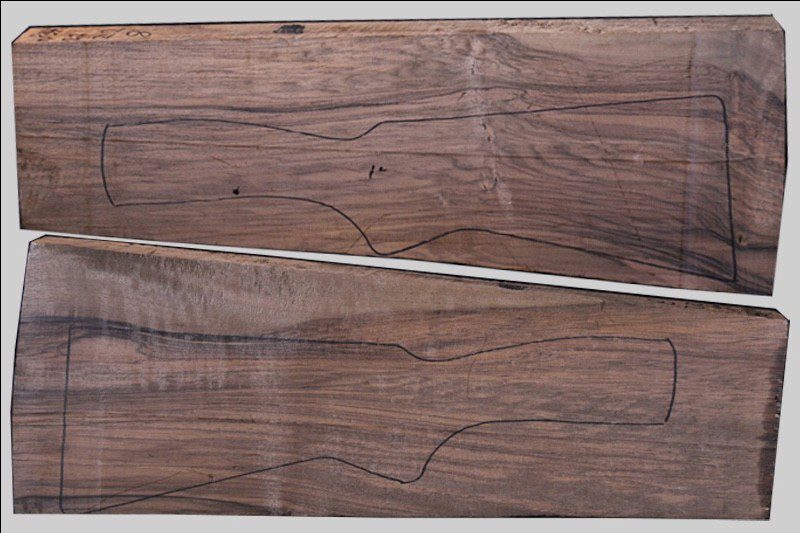 Turkish Walnut Shotgun Blank (#HB34)
