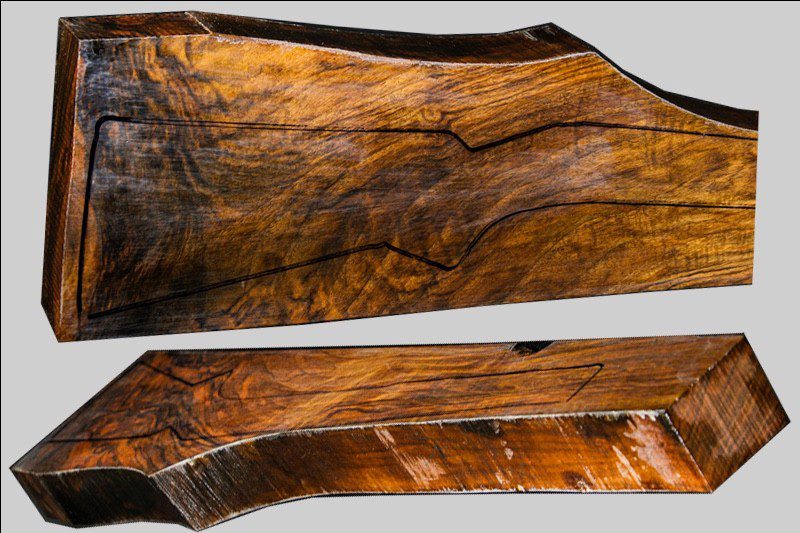 Turkish Walnut Rifle Blank (#X772)