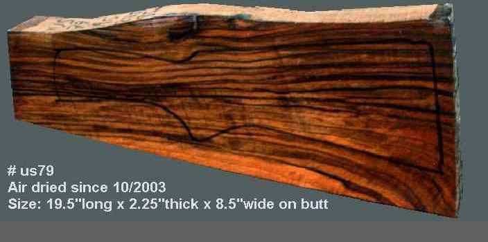 Turkish Walnut 2-Piece (#us79)