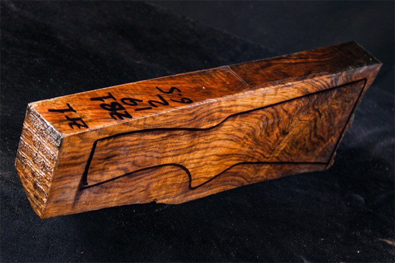 Turkish Walnut Shotgun Blank (#ZB1)