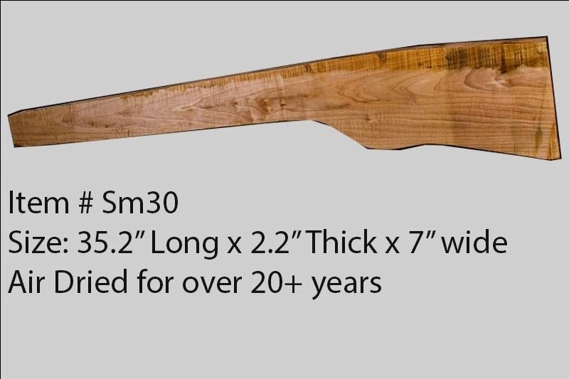 Sugar Maple Rifle Blank (#sm30)