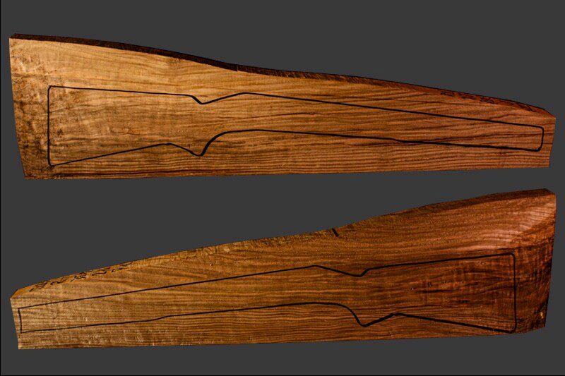 Turkish Walnut Rifle Blank (#JA23)