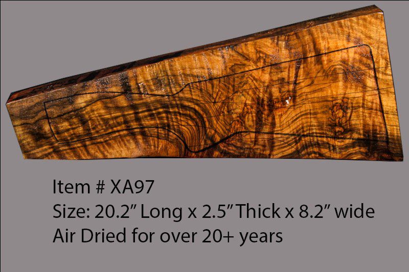 Turkish Walnut Shotgun Blank (#XA97)
