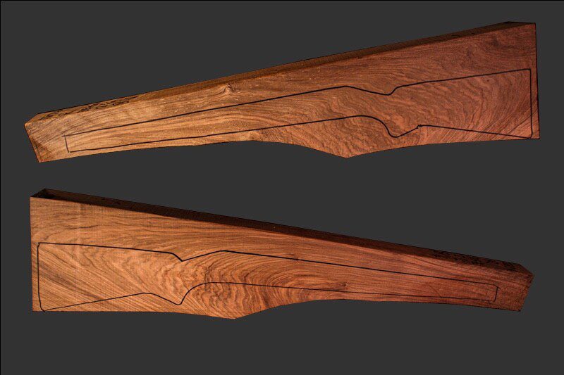 Turkish Walnut Rifle Blank (#JA26)