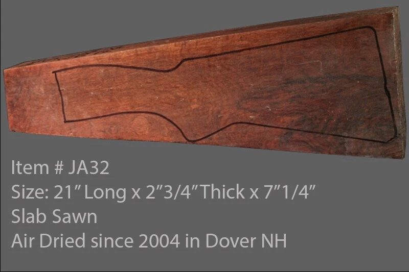 Turkish Walnut Shotgun Blank (#JA32)