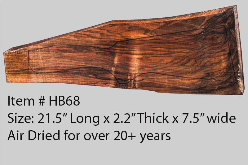 Turkish Walnut Shotgun Blank (#HB68)