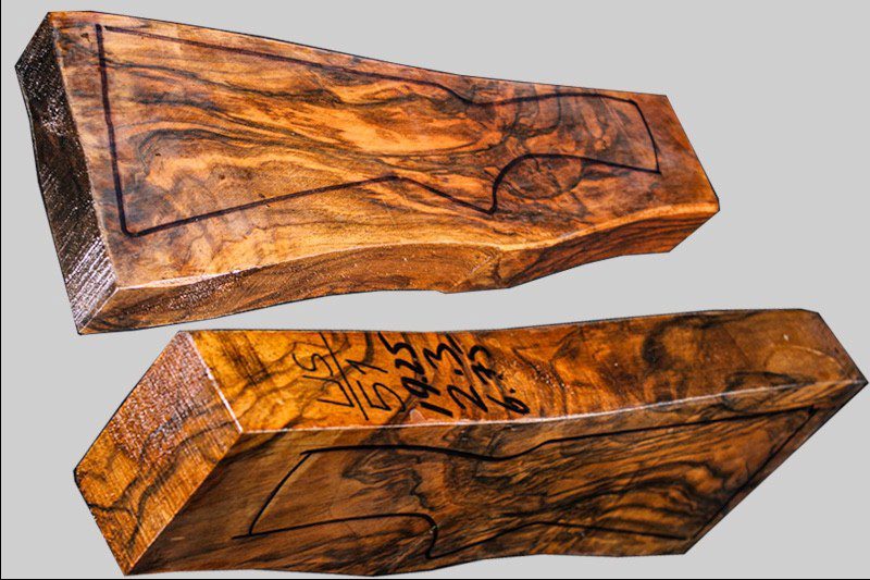 Turkish Walnut Shotgun Blank (#US51)