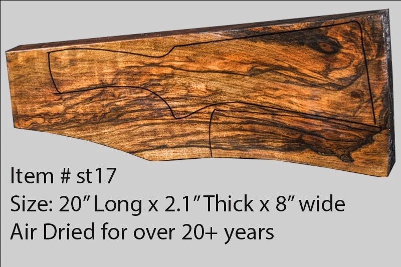 Turkish Walnut Shotgun Blank (#st17)