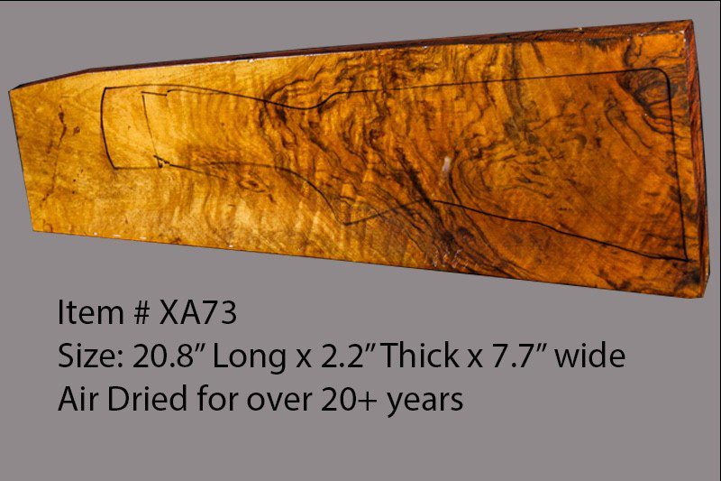 French Walnut Shotgun Blank (#XA73)
