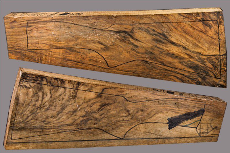 French Walnut Shotgun Blank (#XA69)