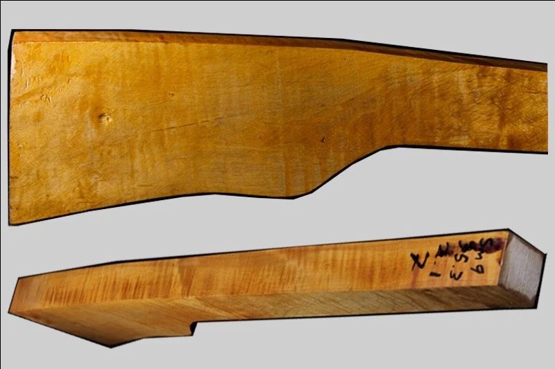 Sugar Maple Rifle Blank (#sm9)