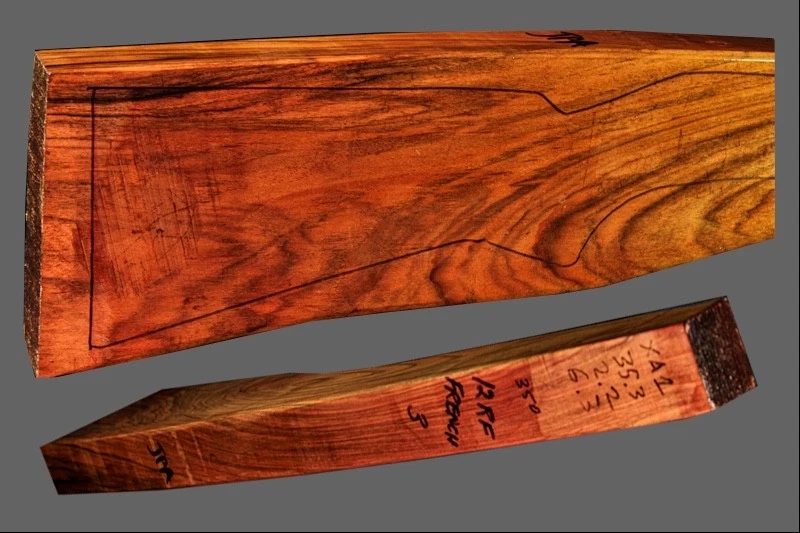 French Walnut Rifle Blank (#XA1)