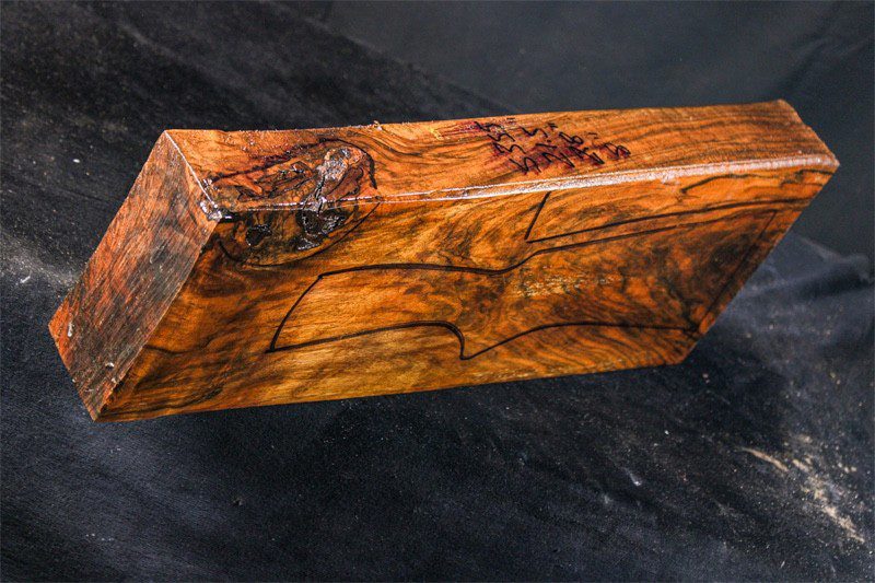 Turkish Walnut Shotgun Blank (#S355)