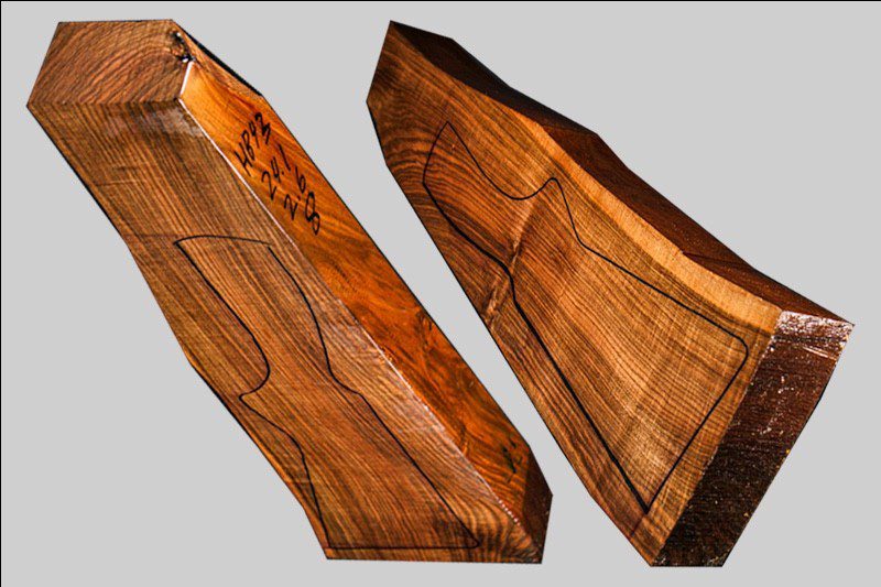 Turkish Walnut Shotgun Blank (#HB43)