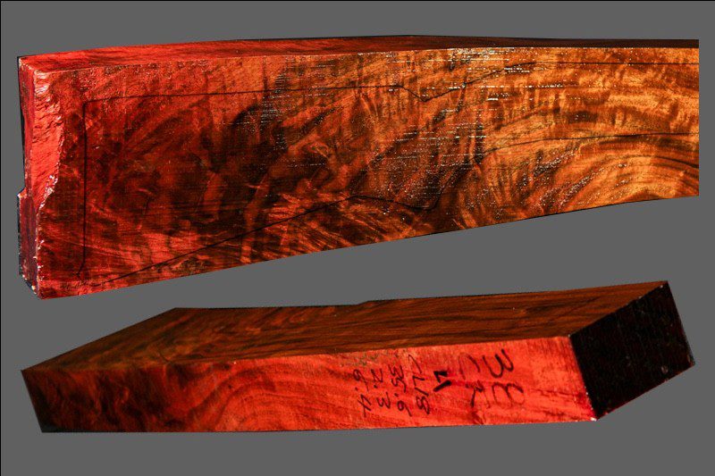 Claro Walnut Rifle Blank (#CL18)