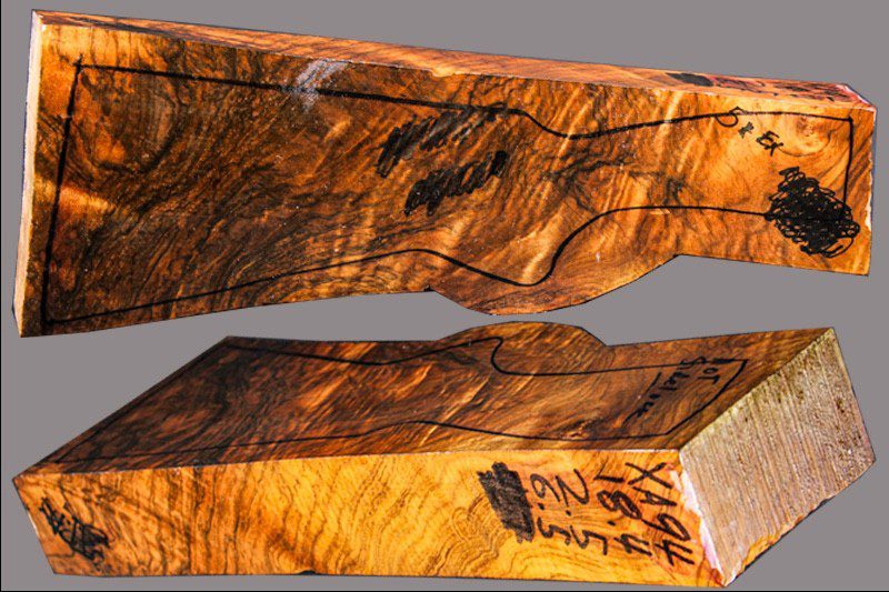 Turkish Walnut Shotgun Blank (#X94)